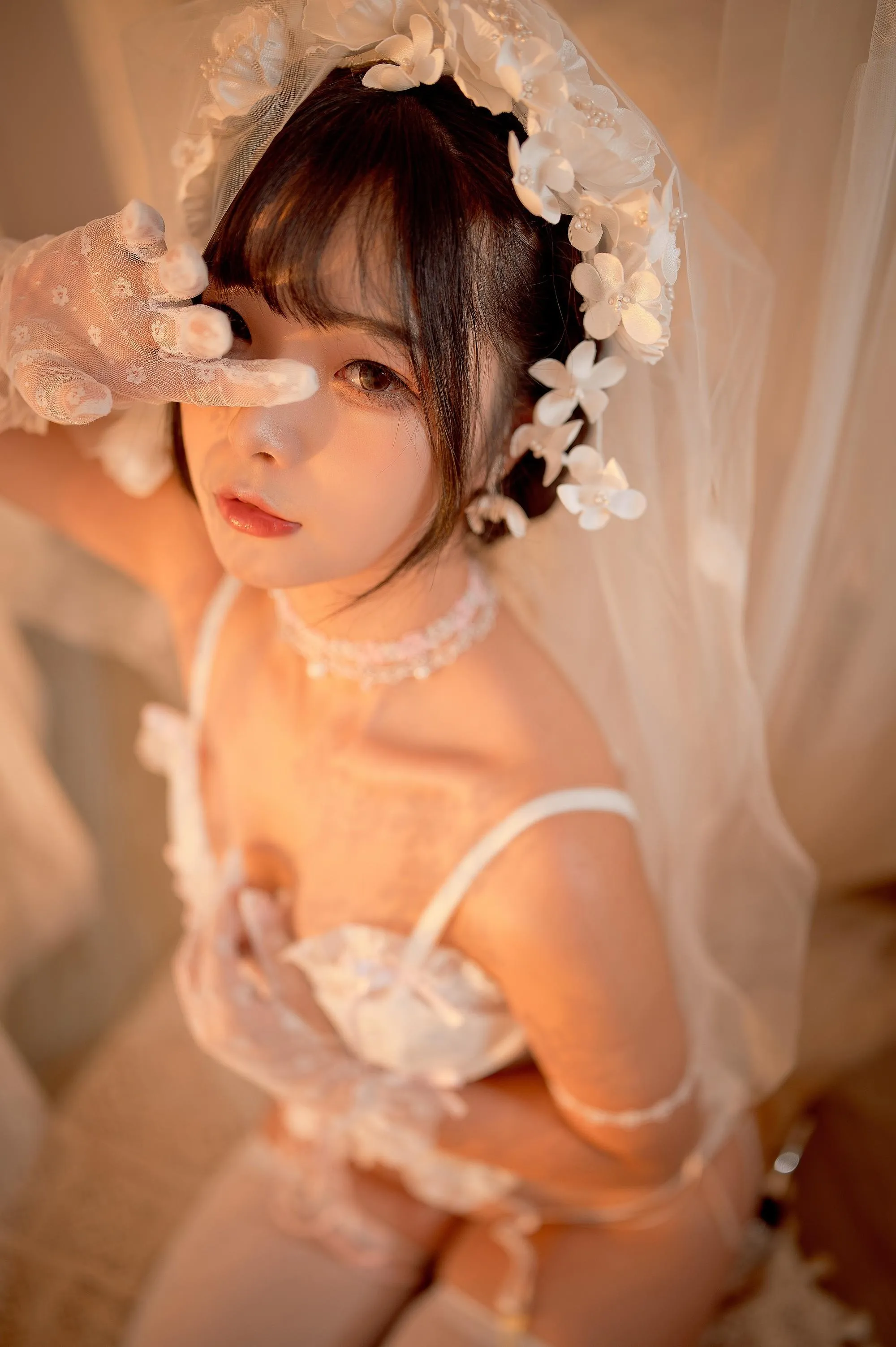 yuuhui玉汇- NO.004 纯白花嫁 [60P]插图7